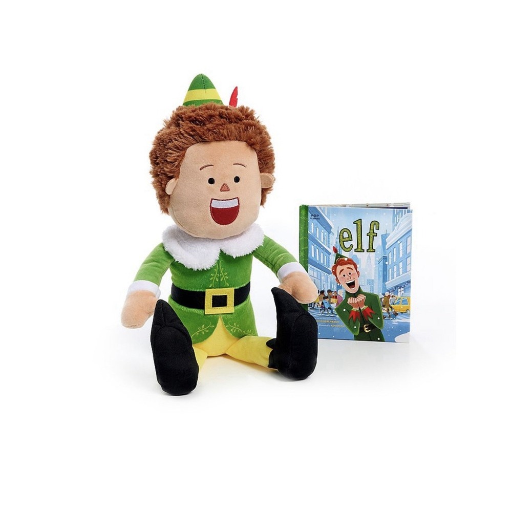 Kohl's Cares for Kids Buddy the Elf 15"‎ Plush Doll with Hardcover Book NWT